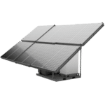 Groupe électrogène solaire mobile équipé de panneaux photovoltaïques pour la production d’énergie temporaire.
